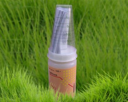 Gebrauchsanweisung für Herbizid Harmony, Verbrauchsraten und Analoga