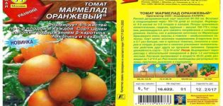 Description et caractéristiques des variétés de tomates Marmelade d'orange