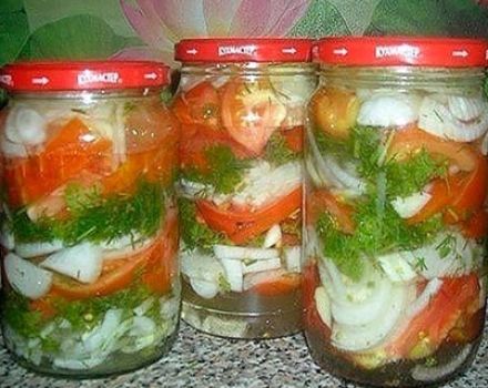 Recette pour mariner les tomates en polonais pour l'hiver