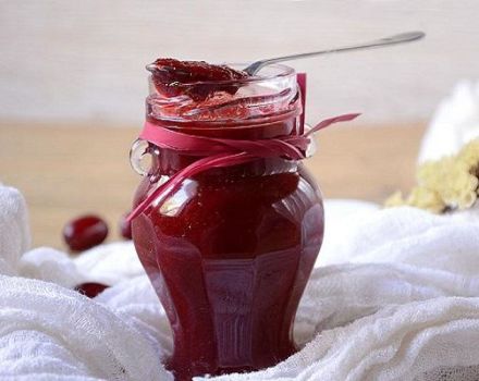 Une recette simple pour la confiture de cornouiller sans pépins pour l'hiver