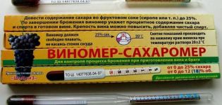 Comment utiliser correctement un compteur de vin-sucre domestique, des instructions et un tableau