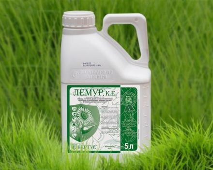 Instructions for use and mechanism of action of Lemur herbicide
