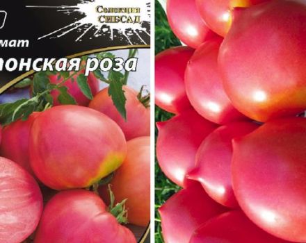 Description de la variété de tomate rose japonaise et de ses caractéristiques