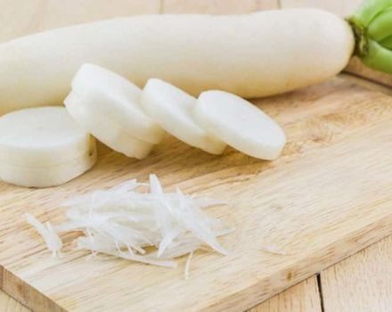 Wenn Sie Daikon-Rettich aus dem Garten ernten müssen, um ihn für den Winter aufzubewahren