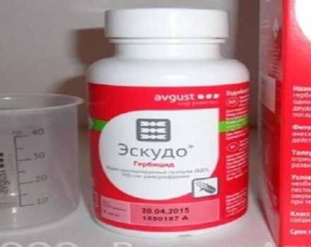 Gebrauchsanweisung und Funktionsprinzip des Herbizids Escudo