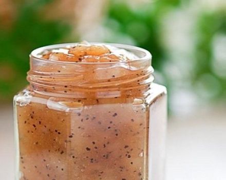 Une recette simple pour faire de la confiture de poire aux graines de pavot pour l'hiver