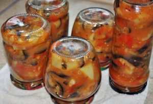 Recette Ajapsandal en pots pour l'hiver