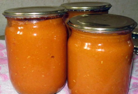 caviar de courge en conserve avec mayonnaise