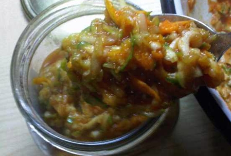 Kaviar Vorspeise mit Gurken