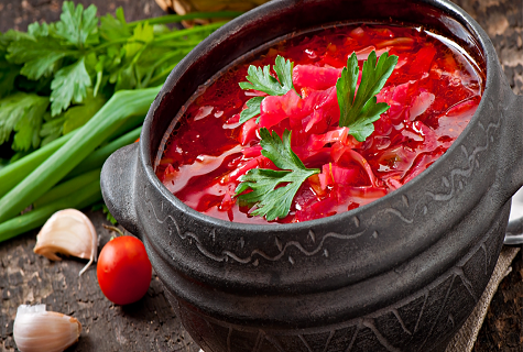 borscht from cancer