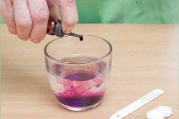 disinfect with a product