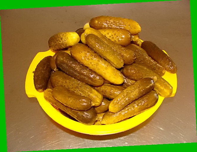 Dosen Gurken Salinen