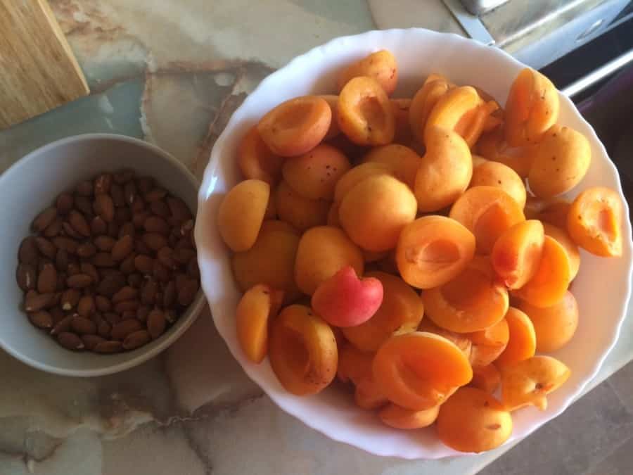 amandes et confiture