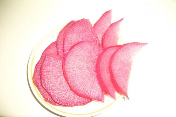 daikon est endommagé