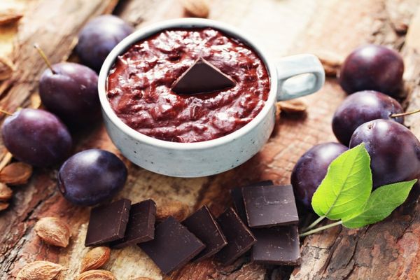 prunes au chocolat