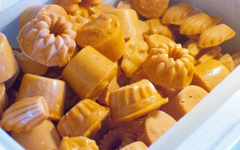 purée d'abricots surgelée