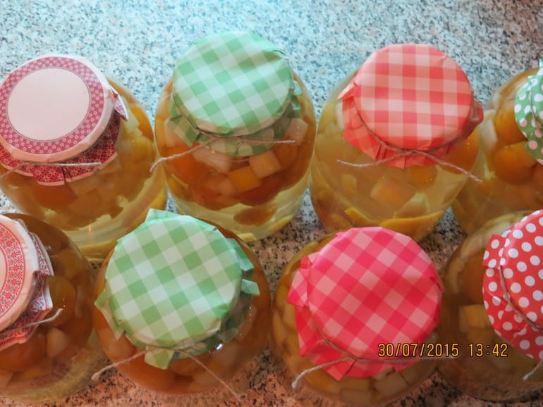 compote de prune cerise