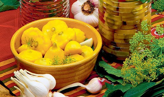 ingrédients pour saler la courge