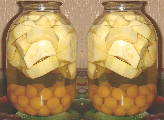 compote de courgettes