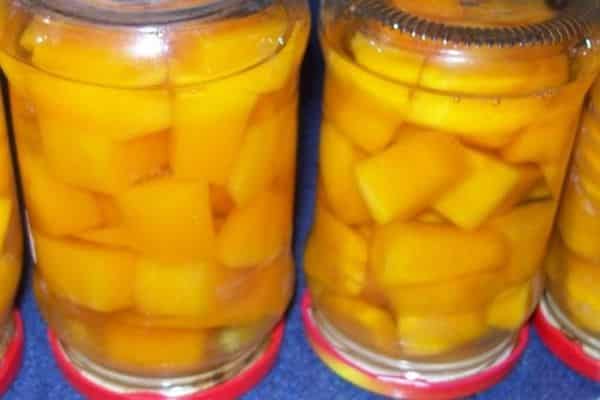 melon in jars