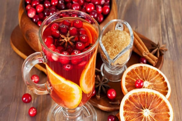 Cranberry und Orange