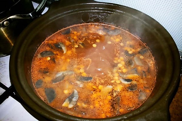 in the following way