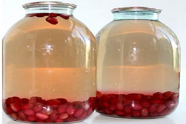 Lagerung von Kompott