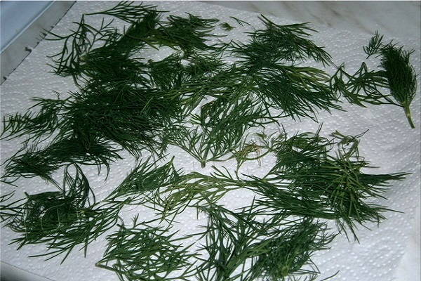 bedecke den Boden mit einer Serviette