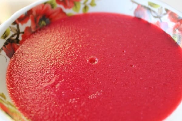 zerdrücken und kochen