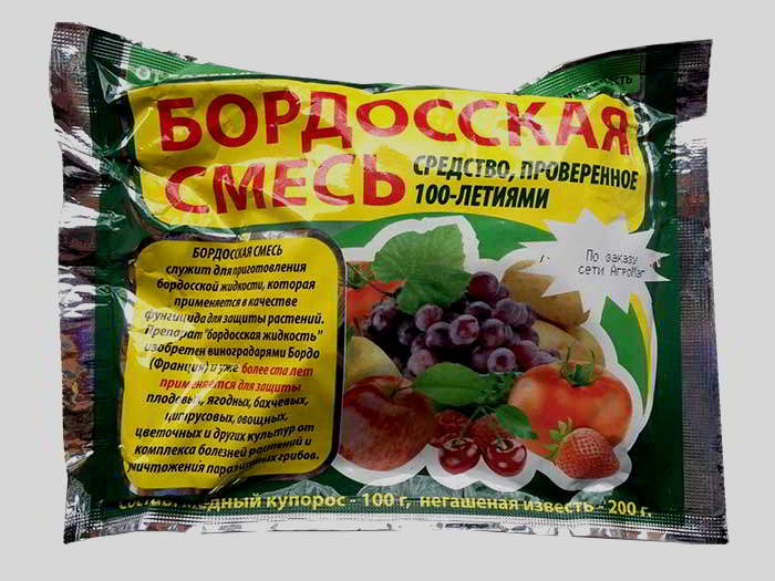 Bordeaux Flüssigkeit