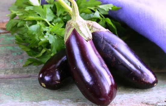 aubergine marinée
