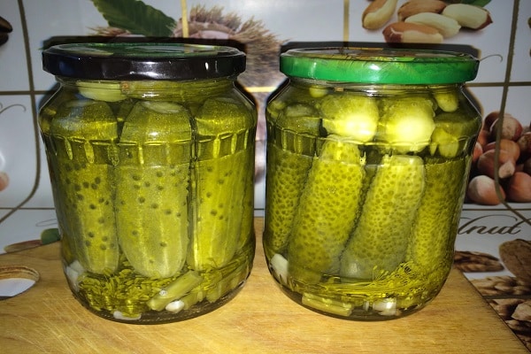 Gurke für den Winter