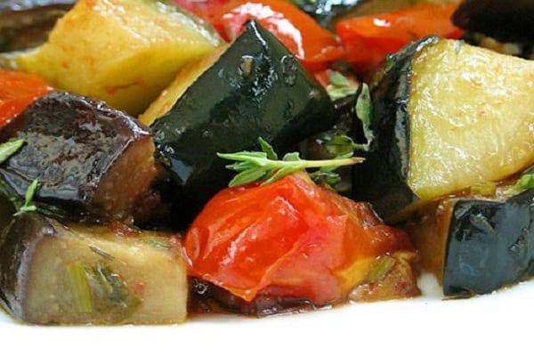 In einer Pfanne köcheln lassen