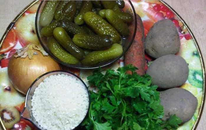 Gurke für den Winter