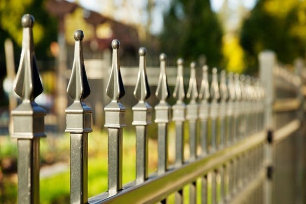 iron fence