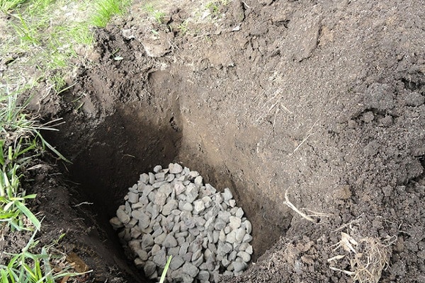 fosse d'atterrissage