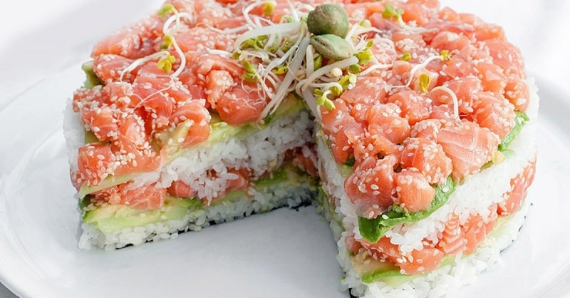 Sushi-Salat