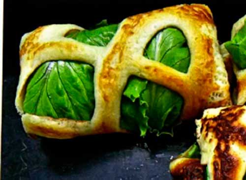 Makramee-Pfannkuchen-Vorspeise