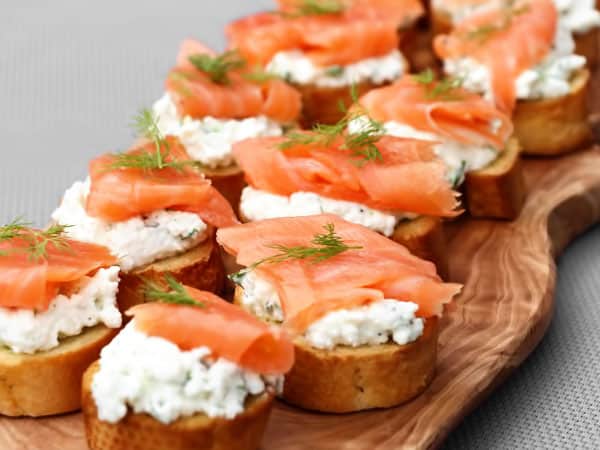 Sandwiches für das neue Jahr