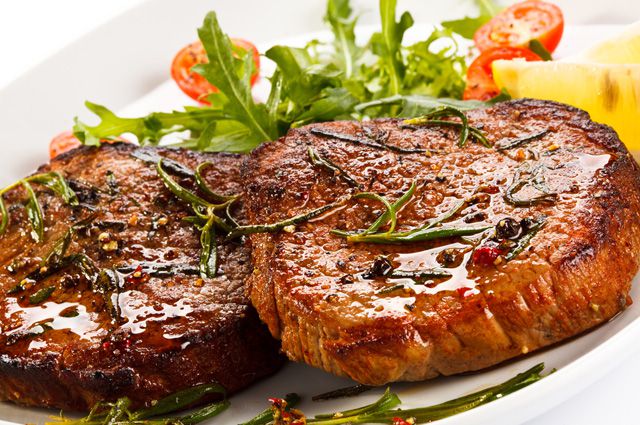 BBQ Schweinefleisch Knochen Schnitzel