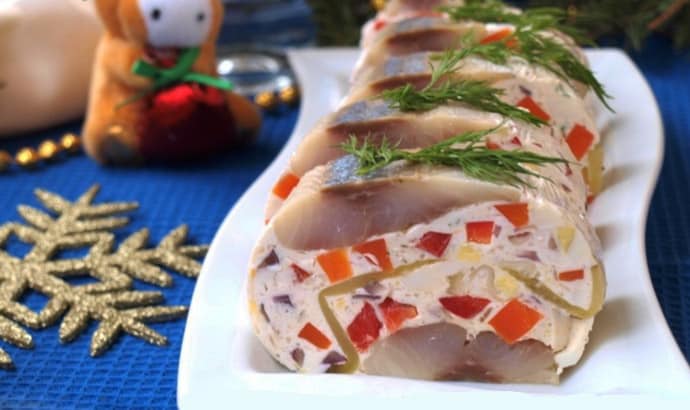 Gefülltes Heringskaleidoskop