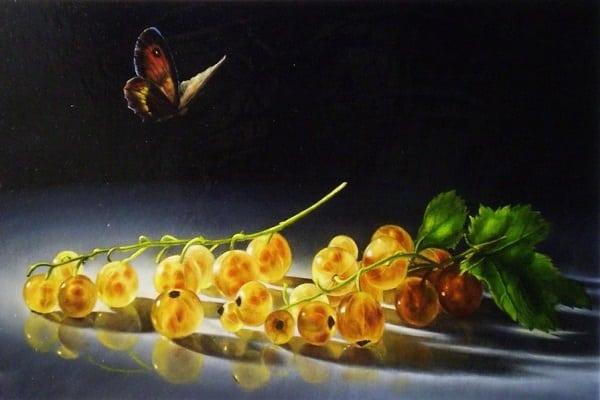 fliegender Schmetterling