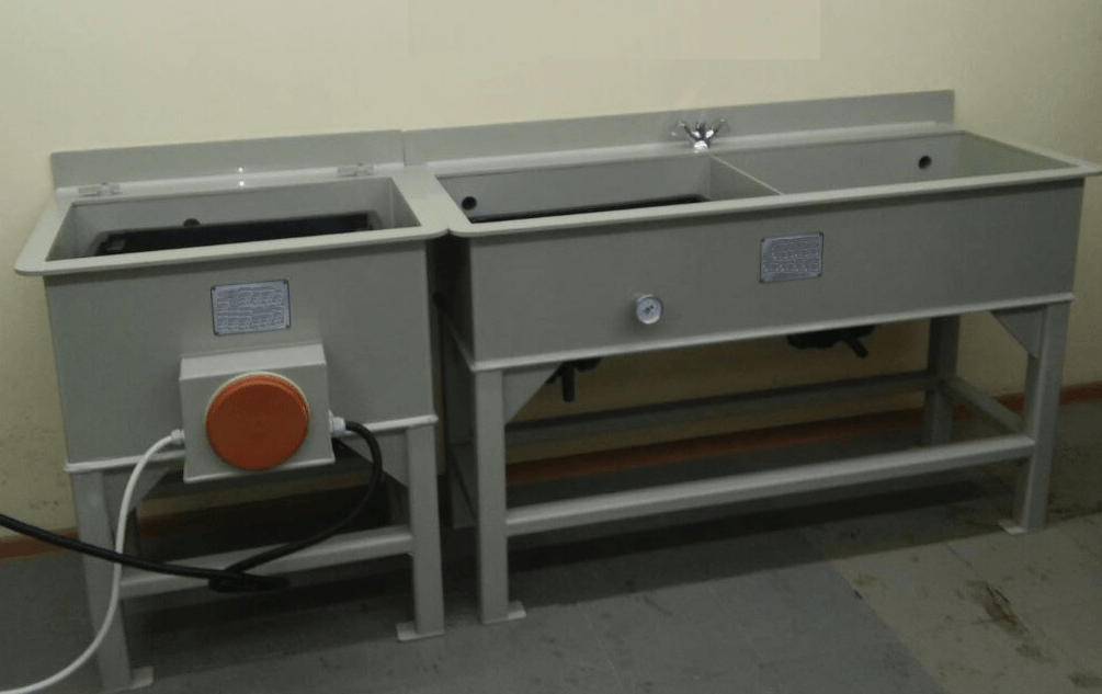 Eierhandhabung und Waschen