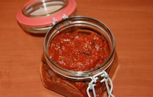 Adjika ohne Wärmebehandlung