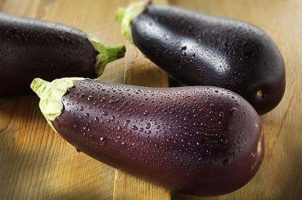 fresh eggplant