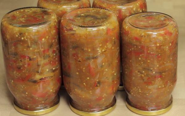 eggplant with pepper