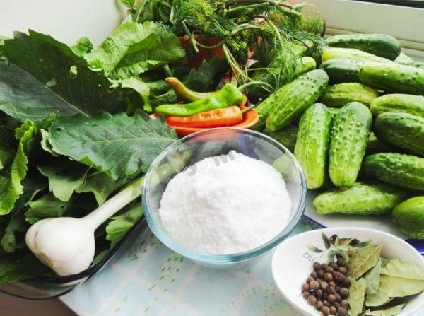 ingrédients salants