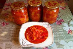 5 best step-by-step recipes for pickled peppers in tomato sauce for the winter