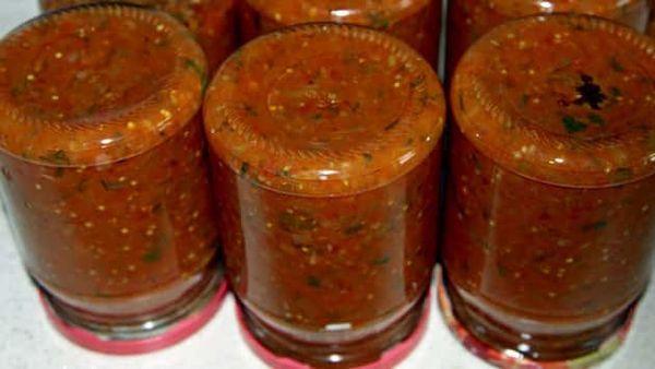 Kaviartomaten und Auberginen