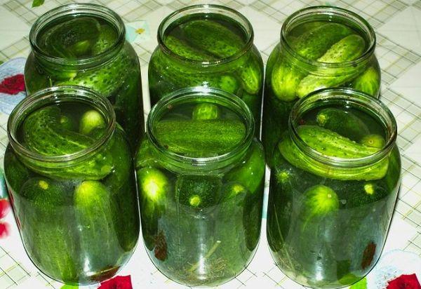 preservation of cucumbers